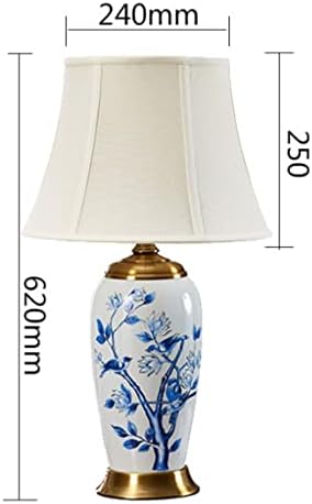 Wenlii kineska stolna svjetiljka kreativna spavaća soba kreveta svjetiljka keramika dizajnerska lampica