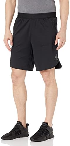 Muške tenisice za trčanje, dizajnirane za 4 treninga.Kratke hlače, crne, srednje veličine