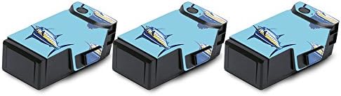 Mogryyskins Koža kompatibilna s DJI Mavic Air Drone - Stripes Billfish | Baterija | Zaštitni, izdržljivi i jedinstveni poklopac omota
