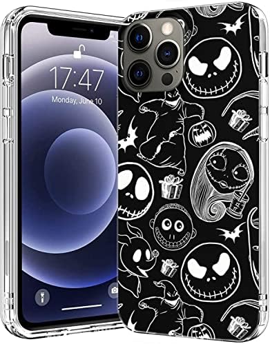 Noć vještica Sally Black Nightmare Telefon kućišta kompatibilna s iPhoneom 13 Pro Max prije nego što je Jack Horror Božić TPU Soft