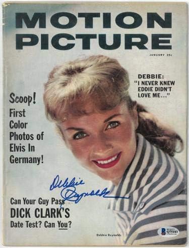 Debbie Reinolds potpisala je časopis u siječnju 1959.