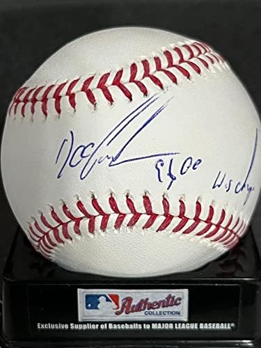 Dwight Gooden New York Yankees 1996, 2000 WS Champs potpisao OML bejzbol - Autografirani bejzbol