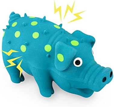 WishLotus Natural Latex Pas Squay igračka, svinjske igračke u obliku pigga