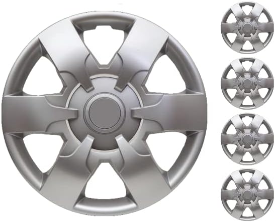 Copri set od 4 kotača s 16-inčnim srebrnim hubcap-on odgovara Toyota Corolla