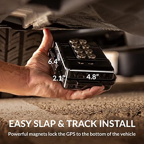 Lightning GPS GL300 GPS tracker za vozila s magnetskim kućištem i baterijom - Pretplata potreban uređaj za tracker automobila - Vozila