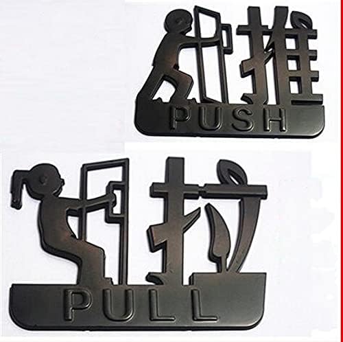 Chengyida akrilni znakovi za pomicanje PUSK i povucite znakove natpisnici Pomaknite se na naljepnicama na naljepnicama s naljepnicama