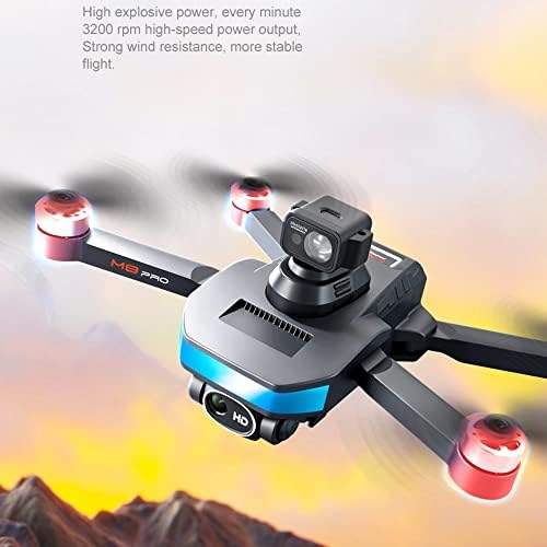 Zottel Kids Drone s 1080p HD FPV kamerom, sklopivi poklon za igračke za daljinsko upravljanje za dječake i djevojčice, s visinskim