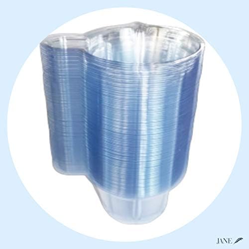 100 pakiranja čaša za urin jednokratne plastične čaše za uzorke urina od 40 ml