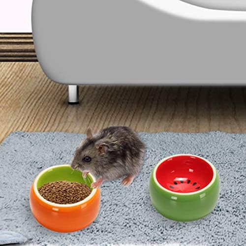 Zdjela za hrčka Hamiledija, keramička zdjela za hranjenje zamorca gerbila miša štakora činčile ježa šećerne jedrilice