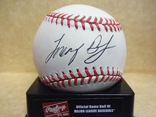 Lorenzo Bundy Dodgers/Marlins potpisao je N.L. Bejzbol w/coa - autogramirani bejzbol