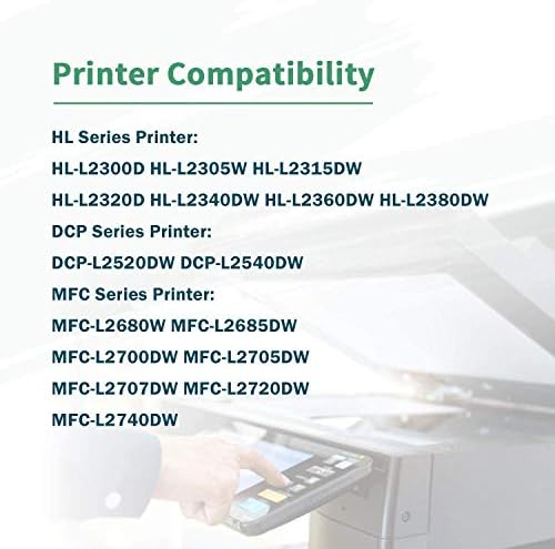 Zamjena imaging bubanj, kompatibilnog s ZIPRINT, za Brother DR630 DR-630 za pisač HL-L2380DW MFC-L2700DW MFC-L2707DW MFC-L2685DW HL-L2305W