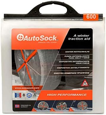 AutoSock 600 - Snježne čarape za kompaktne i mikrokare - Alternativa za lagane lanace guma koji se lako koriste