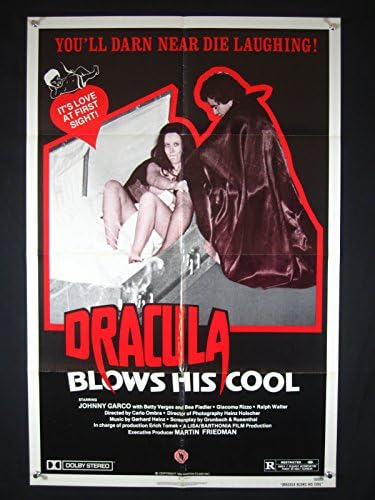 Dracula puše svoj cool-1982-plakat-plakat Shocksploitation vf