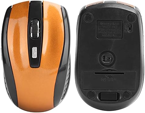 Prekrasan bežični miš, optički pribor za igre za prijenosno računalo 6 gumba s podesivom rezolucijom od 250 Hz s prijamnikom za prijenosno