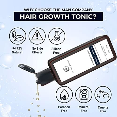 Tonik za rast kose od 3,4 fl oz / 3% Redensil i ulje jojobe | tonik za kosu za zgušnjavanje, njegu i smanjenje gubitka kose
