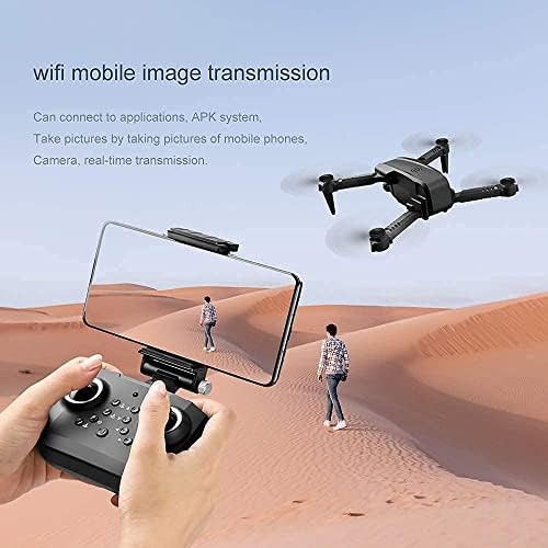 Prendre drone s 4K dvostrukom HD kamerom - RC Quadcopter za odrasle i djecu, Wifi FPV RC Drone za početnike uživo Video HD 120 ° širokokutni