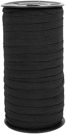 Elastične trake za šivanje, 8 mm 100 jardi elastična traka pribor za šivanje Ravna pletena elastična traka obrt za odjeću